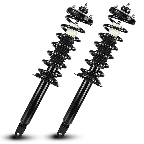 Rear Complete Strut Assembly Shock Absorber Fit for Honda Accord 2008 2009 2010 2011 2012 with Coil Spring, 172563, 2PCS