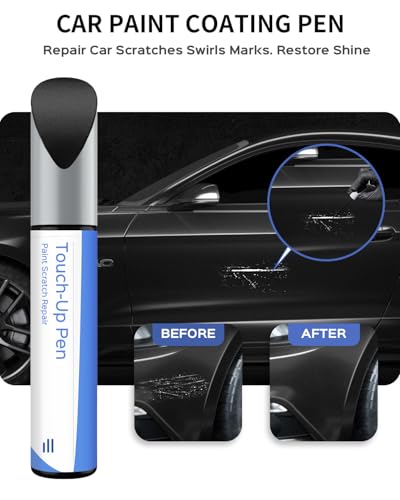 UA/UD/M6373/M6877 Black Ebony Touch Up Paint Compatible with Ford Exact Match–Chips and Nicks Touch Up - color: Black Ebony(UA/UD/M6373/M6877) compatible with All Models