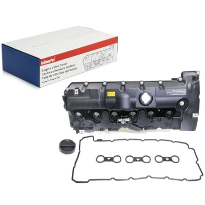 Replace 11127552281 Engine Valve Cover - Compatible with BMW Vehicles - 2.5L, 3.0L - 125i, 128i, 130i, 323i, 328i, 525i, 528i, 530i, X3, X5, Z4 - E60 E70 E82 E83 E84 E89 E90 E92