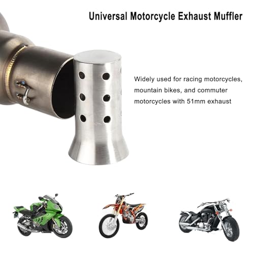 Motorcycle DB Killer 51mm Universal Exhaust Muffler Silencer Baffle