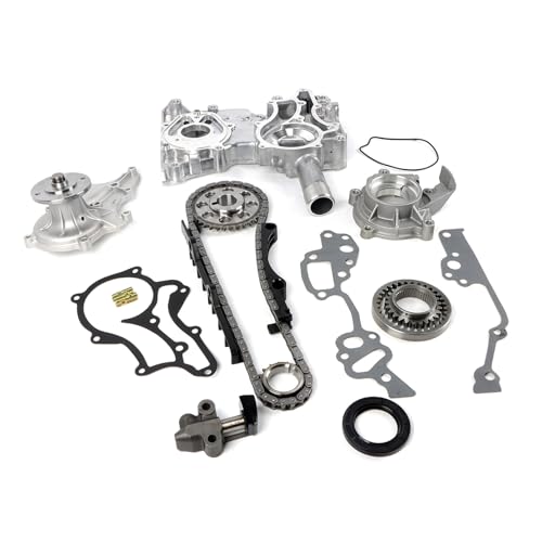 Timing Chain Kit w/Oil Pump Water Pump 2.4L Fit for 4Runner Pickup Celica - color: For 4Runner Pickup 85-95, Celica 85 2.4L L4
