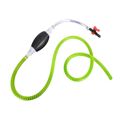 Car Gasoline Siphon Hose Pump, High-Flow Hand Fuel Transfer Pump for Oil, Diesel, Water, Manual Portable Automotive Gas Fuel Siphon Hose Accessories, Universal for SUV Van Truck (6.56 Feet) - size: 6.56FT
