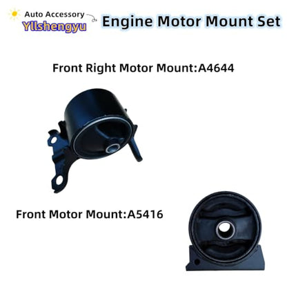 Engine Motor Mount Kit for Mitsubishi Outlander Sport 2011-2021 - size: Mitsubishi Outlander Sport 2011-2021 2.0L 2.4L