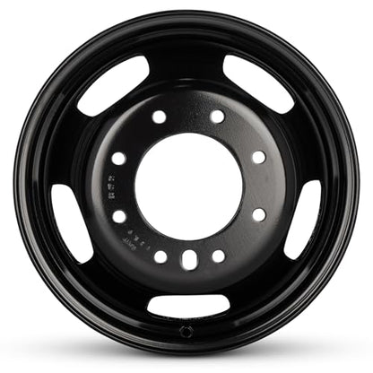 For 2019-2026 Dodge Ram 3500 17 Inch Painted Black Rim - OE Direct Replacement - Road Ready Car Wheel - color: Black
