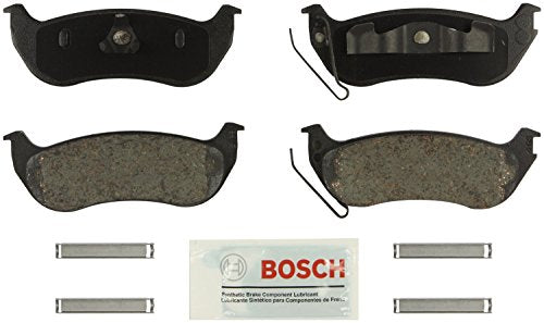 BOSCH BE964H Blue Ceramic Disc Brake Pad Set with Hardware - Rear