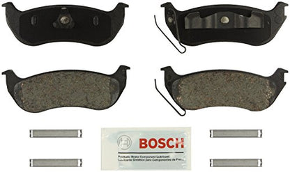 BOSCH BE964H Blue Ceramic Disc Brake Pad Set with Hardware - Rear