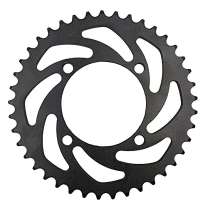 12" Rear Wheel 80/100-12 Tire Assembly For Dirt Pit Bike 125cc 140cc 150cc Apollo SSR XR CRF TaoTao Includes Brake Rotor and 428 Sprocket (12 inch) - size: 12 inch