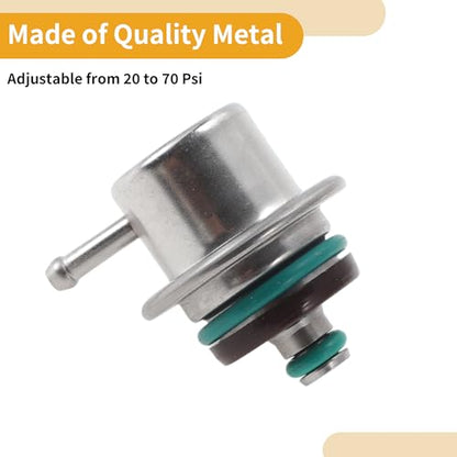 Fuel Pressure Regulator Fuel Pump Regulator for Mercedes-Benz C-Class 1993-2001 No.0280160587 Metal Corrosion Resistant 20-70 Psi 1 Pcs