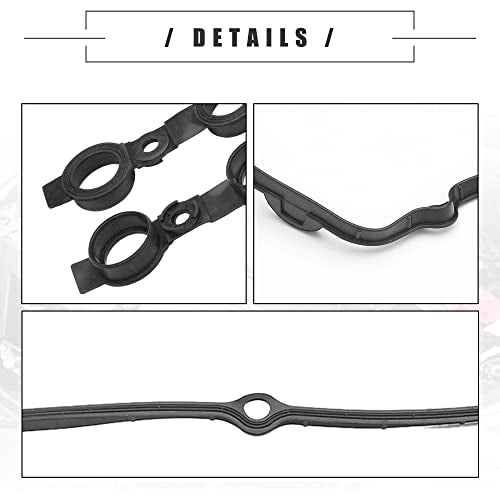 Motoforti Engine Valve Cover Gasket Kit for BMW E39 E46 E83 E85 11120030496