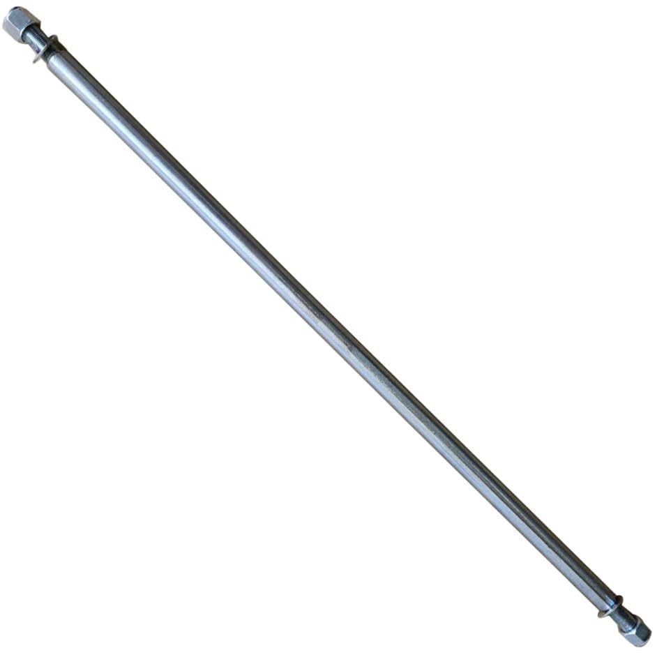 Axle 1" Diameter 44" Steel Axle Rod With 1" to 3/4" Step-Down - size: 44"