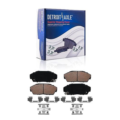 Detroit Axle - Brake Kit for 1992-1993 Honda Civic 1990-1993 Acura Integra - size: 10PR230041V1/kit