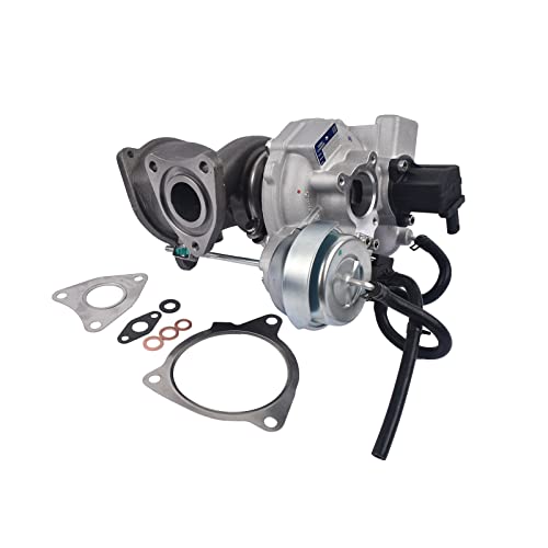 KP39 1.6L Turbo Turbocharger Kit with Gaskets CJ5G6K682DA Replacement for 2013-2016 Ford Escape, 2014-2017 Fiesta, 2013-2014 Fusion, 2014-2015 Transit Connect - 54399700144 54399700131 CJ5Z6K682D - size: 54399700144