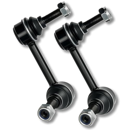 2PC Front Stabilizer Sway Bar End Links for Chevy 2002-2003 Trailblazer/Trailblazer EXT, for GMC 2002-2003 Envoy/Envoy XL, for Isuzu 2003 Ascender, for Olds-mobile 2002-2003 Bravada ‎‎K6665 66 - size: K6665 K6666