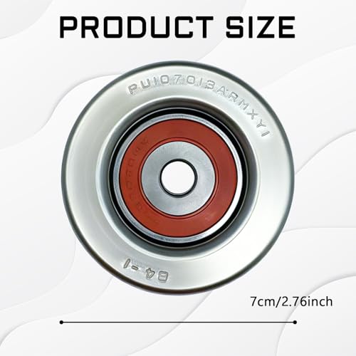16620-31031 Drive Belt Tensioner Idler Pulley Kit for Toyota FJ Cruiser 2006-2011 Highlander 07-17 RAV4 Sienna Venza & Lexus ES350 GS350 IS250 IS350 RC300 RX350, Replace 16620-31020 16620-31021