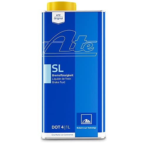 ATE Original SL DOT 4 Brake Fluid, 1 Liter Can (705802) - style: SL DOT 4