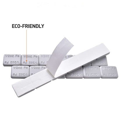 A A IN 2 Boxes/576pcs, 1/2oz, 0.5oz, Grey, Steel Stick on Wheel Weights - color: Grey, size: 1/2oz wheel weights, style: 2 Box