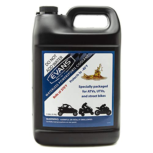 EVANS Coolant Powersports Waterless Engine Coolant (Gallon, 1 Pack) - size: 1 Gallon