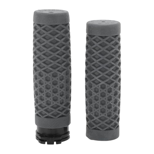 Motoforti 1" 25mm 1.1" 28mm Motorcycle Hand Grips Cover Kit Non Slip TPU Handlebar Grips for Motorcycle Scooter Bicycle ATV Dark Gray 1 Set - color: Dark Gray