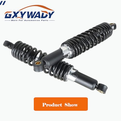 GXYWADY 1 Pair 12.5 320mm Motorcycle Rear Shock Absorbers - color: Black