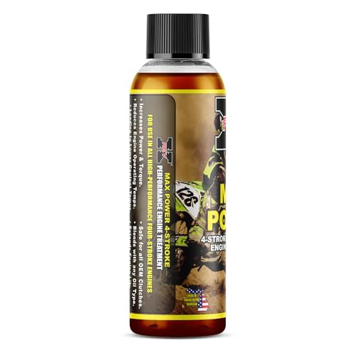 REV-X Max Power 4-Stroke Dirt Bike Engine Oil Treatment - 2 fl. oz.