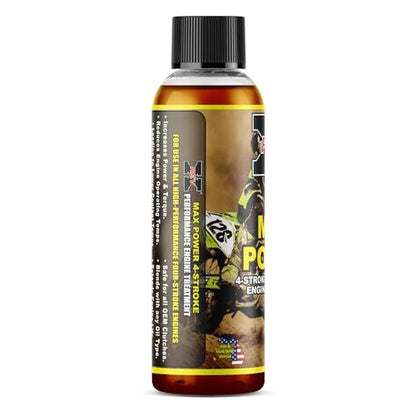REV-X Max Power 4-Stroke Dirt Bike Engine Oil Treatment - 2 fl. oz.