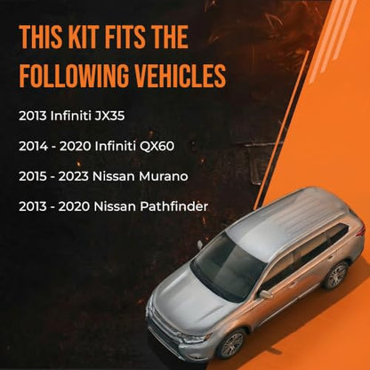 Max Advanced Brakes Front Brake Kit For Nissan Murano