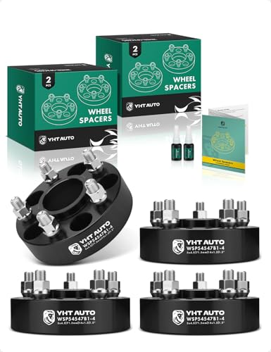 YHTAUTO 5x4.5 Hub Centric Wheel Spacers 1.5 Inch for Chrysler, Dodge - size: 1.5 Inch Thickness, style: 4 PCS