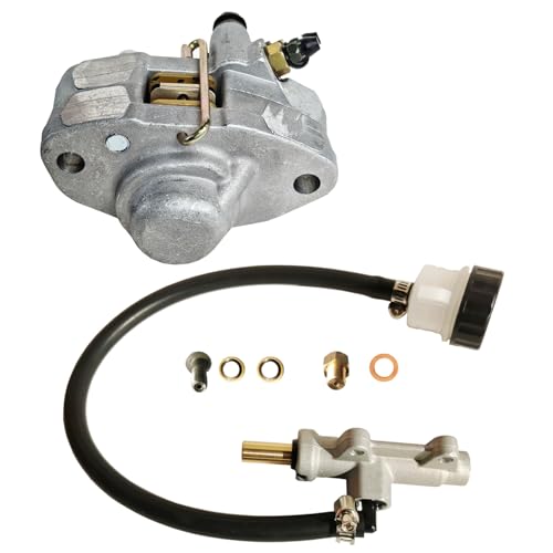 Rear Brake Caliper & Master Cylinder Set Compatible with Polaris Magnum 325 500 Scrambler 400 500 Trail Blazer 250 400 Trail Boss 325 330 Xpedition 325 425 Xplorer 250 400 Part # 1910449