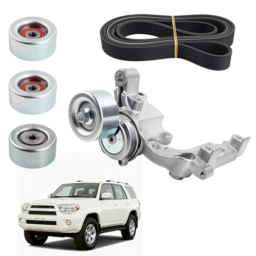 Upgraded Drive Belt Tensioner & Idler Pulley Kit for Toy-OTA, 1660331040 - size: 1662031013-P