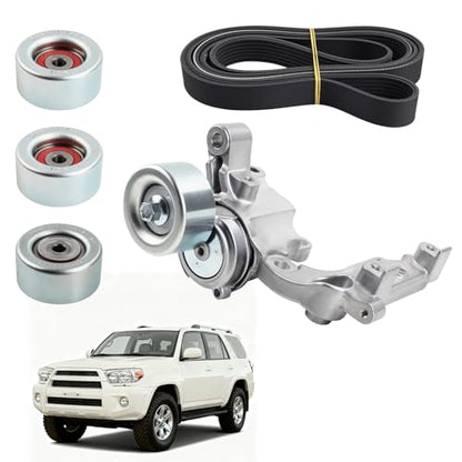 Upgraded Drive Belt Tensioner & Idler Pulley Kit for Toy-OTA, 1660331040 - size: 1662031013-P