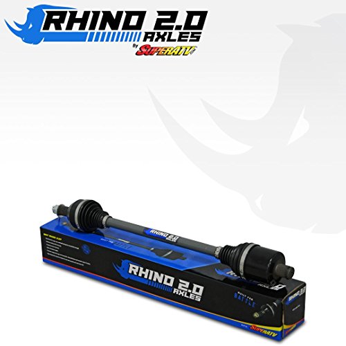 SuperATV Heavy Duty Rhino 2.0 Front CV Axle for Polaris Ranger XP Models (See Fitment) - FRONT - 2X Stronger Than Stock - size: Front