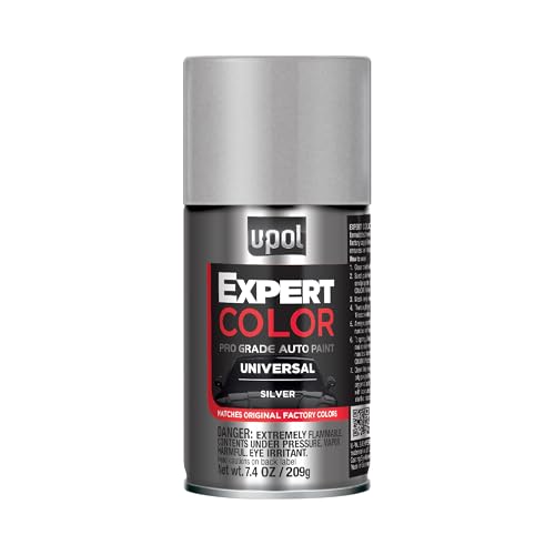 U-POL Expert Color Universal, Automotive Spray Paint, Silver - color: Silver