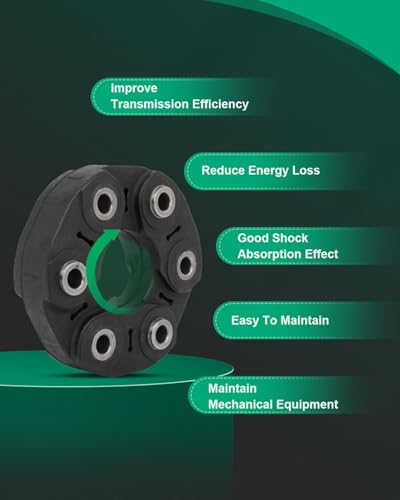 SCITOO 26117546425 Drive Shaft Coupler Flex Joint Propshaft Coupling - size: Outer Diameter: 143 mm, 935-402