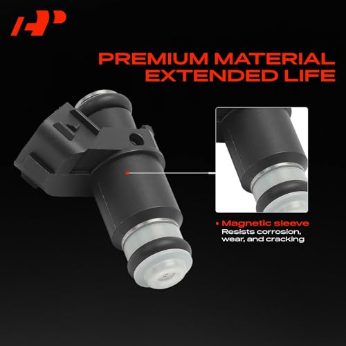 A-Premium 4 Holes Fuel Injectors Set of 4 Compatible with Honda