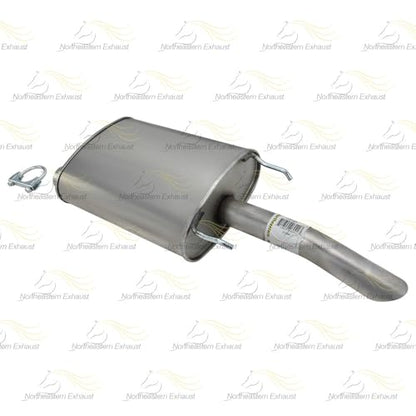 Exhaust Intermediate Pipe and Muffler Kit Compatible with Chevy Impala 2003-2005 3.8L | Stainless Steel | Northeastern Exhaust | Includes Clamps and Hangers | Direct-Fit Replacement