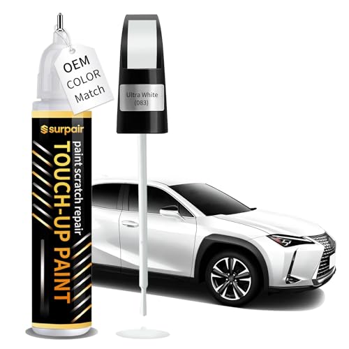 Ultra White 083 Touch up Paint for Lexus Car Scratch Remover Pen - color: Ultra White (083)