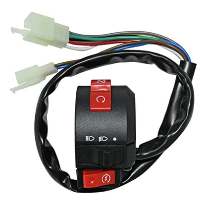 Handlebar Start ATV Kill Light Starter Switch Fit for 50 90 110cc 125cc ATV