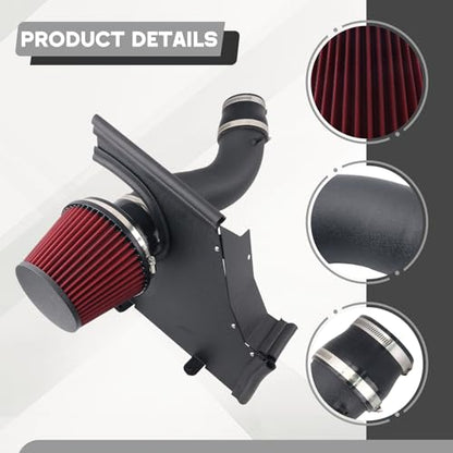 Cold Air Intake for 2012-2018 Audi A6/A7 3.0T C7/C7.5 - size: 12-18 Audi A6/A7 3.0T