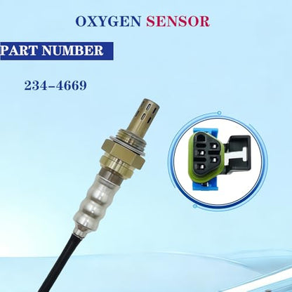 O2 Oxygen Sensor Upstream Downstream: 234-4669 234-4407 4Pcs Fit for Chevy Silverado 1500 2500 HD 3500 HD Camaro Suburban 2500, for GMC Sierra 1500 2500 HD 3500 HD Yukon XL