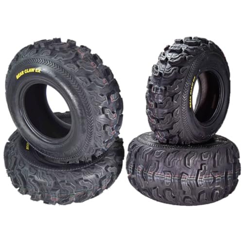 Kenda Bearclaw EX K573-23x8-10 Front & 24x11-10 Rear ATV/UTV Tires (4 pk) - size: 23x8-10;24x11-10 (4 Pack)