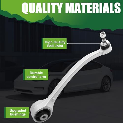 Lower Control Arm for Model S 2014-2020, Model X 2016-2021(4 PCS) - size: 2014-2020 Model S