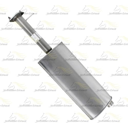 Exhaust Muffler Compatible with GMC Envoy XUV 2004-2005 4.2L 5.3L | Stainless Steel | Northeastern Exhaust | Includes Clamp and Hanger | Direct-Fit Replacement