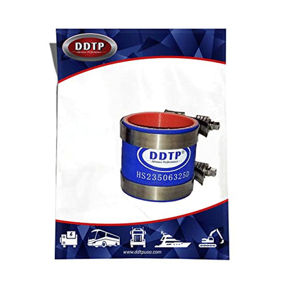 Coolant Hose 2.75"X3" 4-Ply with CT Clamps Detroit Diesel Series 60 Oil Cooler (23506325)