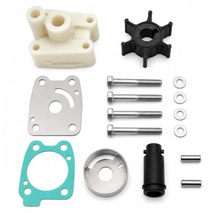 6EE-W0078-01 Outboard Water Pump Impeller Kit for Yamaha 4 5 6 HP - size: 4 5 6 HP