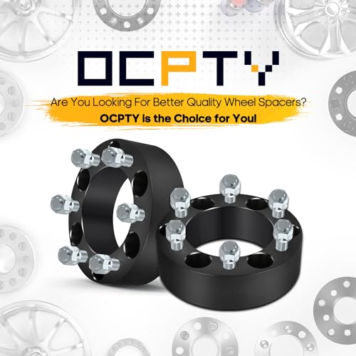 OCPTY 6x5.5 Wheel Spacers 2" for Chevrolet Silverado 1500 Bore 108mm - size: 2 inch
