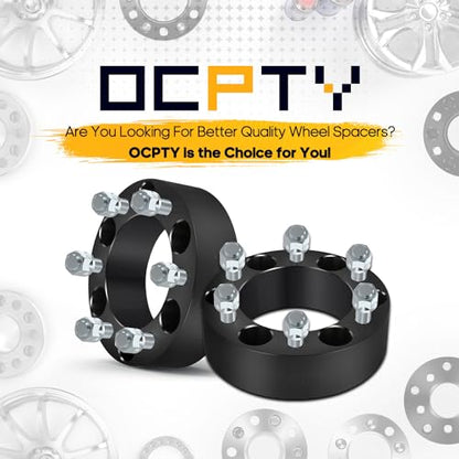 OCPTY 6x5.5 Wheel Spacers 2" for Chevrolet Silverado 1500 Bore 108mm - size: 2 inch