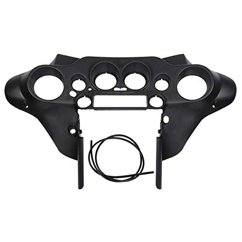 TCMT Speedometer Cover Cowl Inner Fairing Fits For Harley Davidson Touring Street Glide FLHX FLHTC FLHTCU 2008-2013 FLHT FLHTC FLHTCU FLHX 1996-2007 - color: Black Inner Fairing A