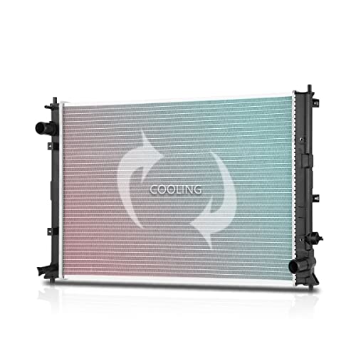 DPI-13582 OE Style Aluminum Radiator Compatible with 16-21 Honda Civic 1.5L Turbo - color: 16-21 Honda Civic 1.5L Turbo