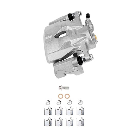 Detroit Axle - Front Brake Kit for Toyota Matrix Corolla Scion xD - size: 3BR3701018/kit