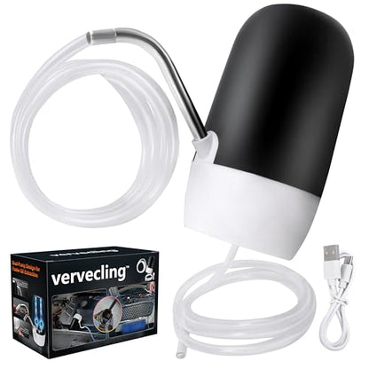 Oil Pump Extractor, Upgraded Self-Powered Electric Oil Change Pump, No Need Powered by Car, Engine Oil Transfer Pump, Fluid Transfer Pump for Marine, Boat, Car, ATV, RV, Truck, Motorbike